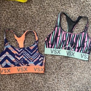 VSX sports bras. Size M. Victoria’s Secret Sport